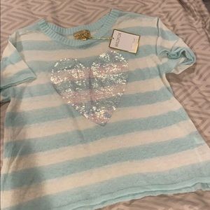 Wildfox heart sweater size large